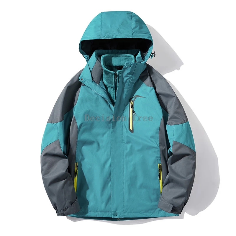 2025 Outdoor hardshell jacket polar fleece inner hardshell jacket men three-in-one autumn and winter 2 piece mountaineering suit
2025 Outdoor hardshell jacket polar fleece inner hardshell jacket men three-in-one autumn and winter 2 piece mountaineering suit