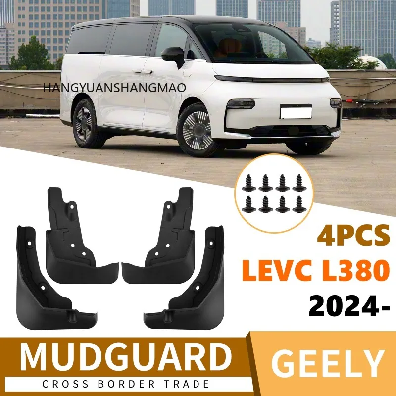 Car Mud Flaps Splash Guards for Geely Levc L380 2024-2025 Exterior Accessories Set of 4 Black Tire for Fender Protectors Custom
Car Mud Flaps Splash Guards for Geely Levc L380 2024-2025 Exterior Accessories Set of 4 Black Tire for Fender Protectors Custom