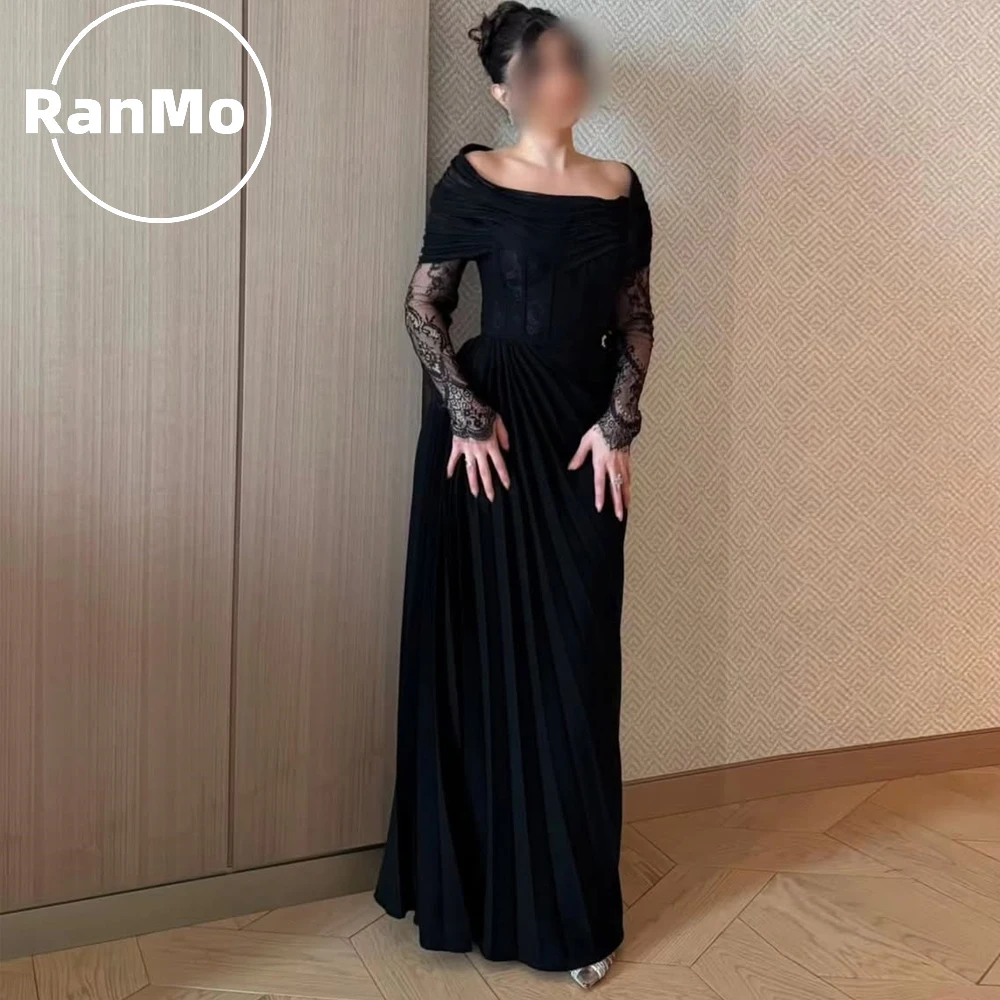 Ranmo Elegant Party Dresses Full Sleeve 2026 Formal Occasion Prom Gown Off Shoulder Black Mermaid Customized فساتين طويلة بأكمام
Ranmo Elegant Party Dresses Full Sleeve 2026 Formal Occasion Prom Gown Off Shoulder Black Mermaid Customized فساتين طويلة بأكمام