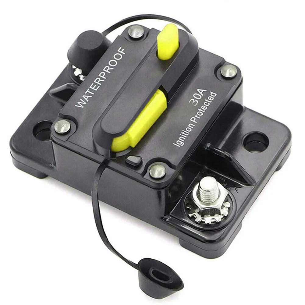 Car Circuit Breaker Fuse Reset 30-300 Amp 12V-48V DC Car Boat Auto Waterproof Circuit Breaker Fuse Switch Electrical Equipment
Car Circuit Breaker Fuse Reset 30-300 Amp 12V-48V DC Car Boat Auto Waterproof Circuit Breaker Fuse Switch Electrical Equipment