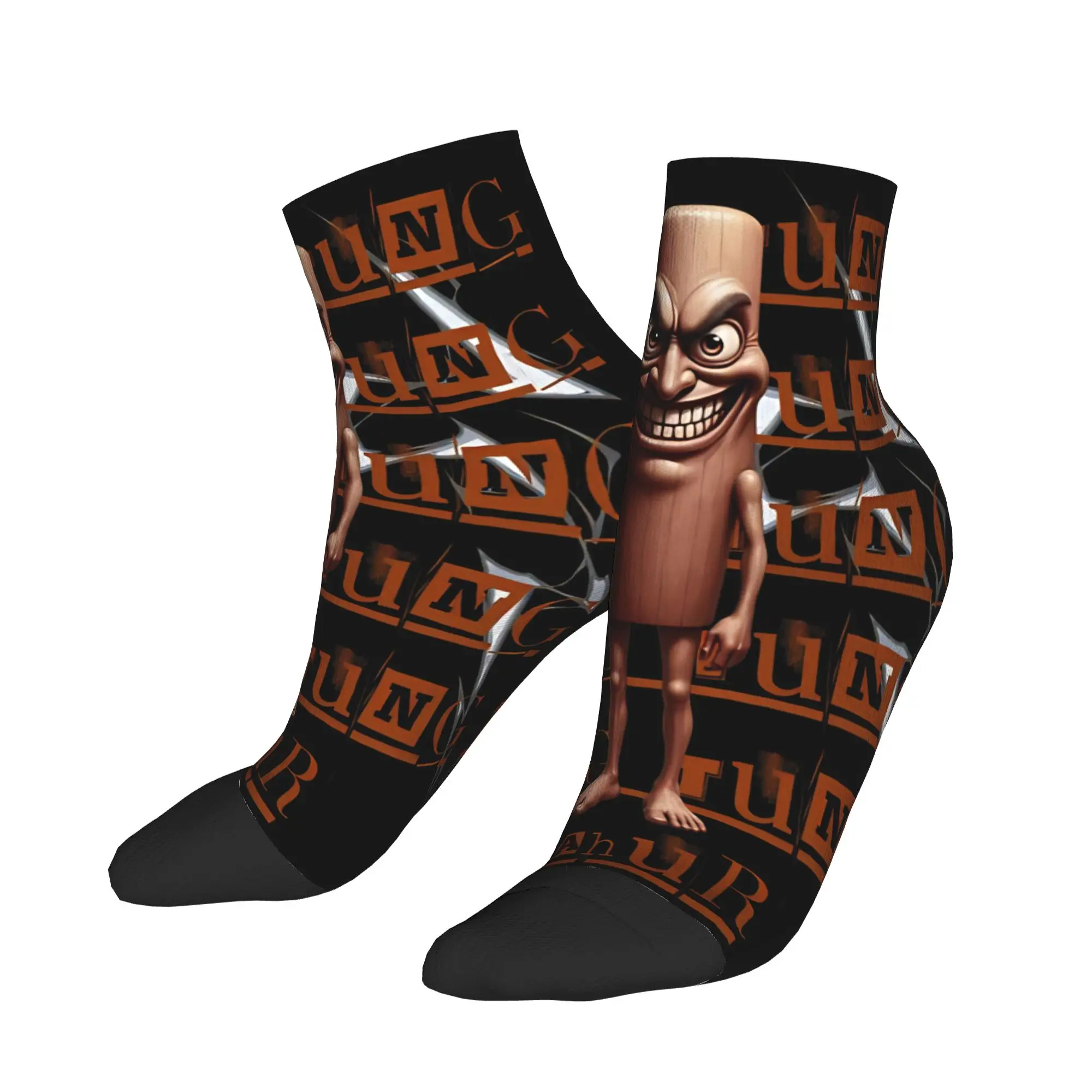 TUNG SAHUR Crazy Meme Log with Bat Design Ankle Socks Men Soft Korean Sock Summer Running Anti Sweat Pattern Socks Present
TUNG SAHUR Crazy Meme Log with Bat Design Ankle Socks Men Soft Korean Sock Summer Running Anti Sweat Pattern Socks Present