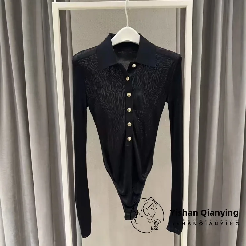 Ранняя осень, классический облегающий цельный вязаный топ для женщин, собранный со звездами, модный французский дизайн для похудения
Ранняя осень, классический облегающий цельный вязаный топ для женщин, собранный со звездами, модный французский дизайн для похудения