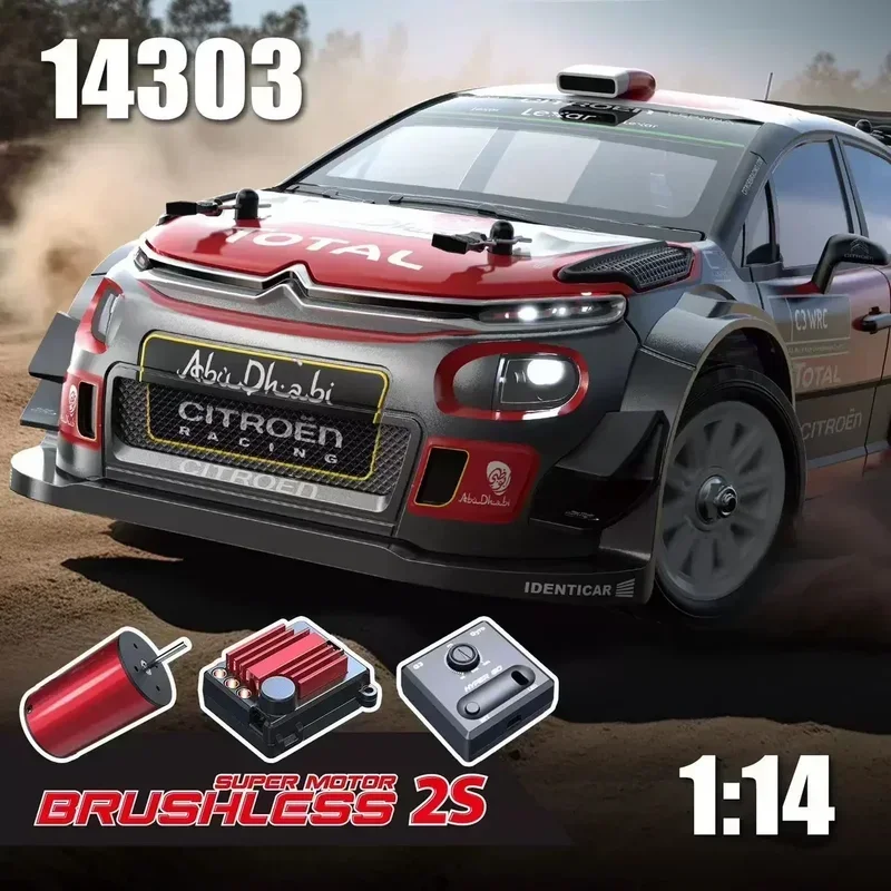 MJX Hyper Go 14303 Remote-Controlled Car High Off-Road Car 1/14 2.4G 4x4 Full Scale Racing Brushless Rc Car Model Toys For Kids
MJX Hyper Go 14303 Remote-Controlled Car High Off-Road Car 1/14 2.4G 4x4 Full Scale Racing Brushless Rc Car Model Toys For Kids