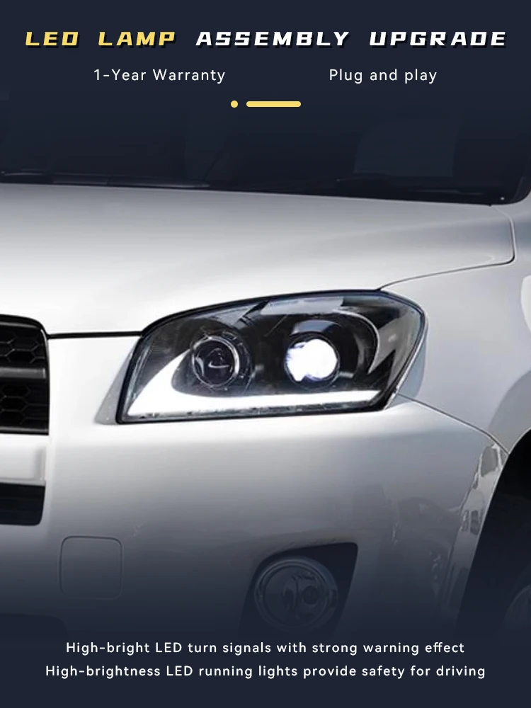 Headlight Accessories For Toyota RAV4 2009-2012 Highlight Auto LED Lights for Vehicles Front Lamps Tools Car Light Assemblies
Headlight Accessories For Toyota RAV4 2009-2012 Highlight Auto LED Lights for Vehicles Front Lamps Tools Car Light Assemblies