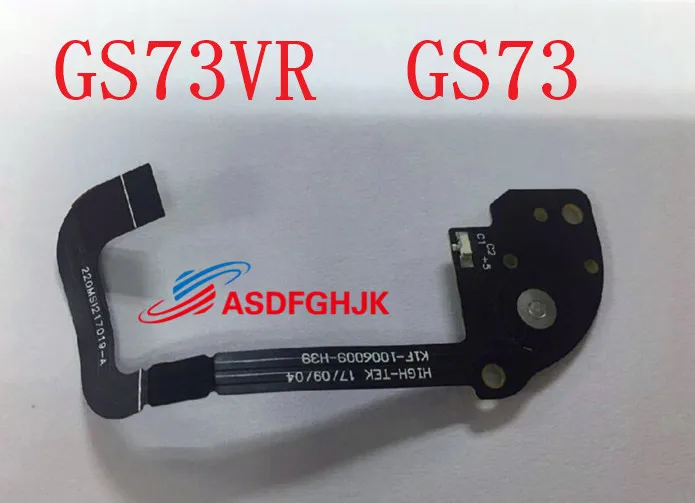Original K1F-1006009-H39 FOR MSI GS73 GS73VR LAPTOP Switch board MS-17B1 Test OK
Original K1F-1006009-H39 FOR MSI GS73 GS73VR LAPTOP Switch board MS-17B1 Test OK