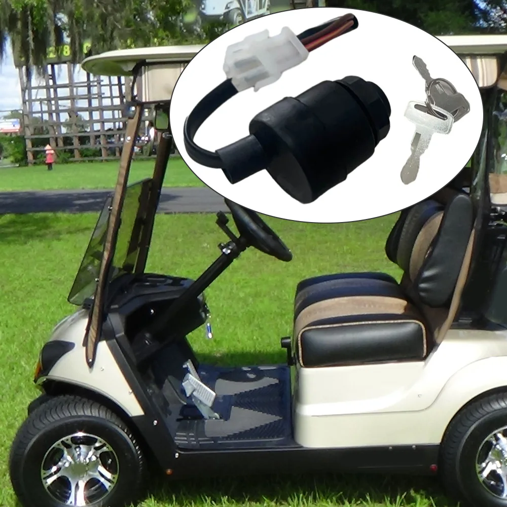 For Yamaha G11 16 G19 G20 G21 Gas OR Electric Golf Cart Motorcycle Ignition Key Switch with 2 Keys JN8-82510-09 JN88251009
For Yamaha G11 16 G19 G20 G21 Gas OR Electric Golf Cart Motorcycle Ignition Key Switch with 2 Keys JN8-82510-09 JN88251009