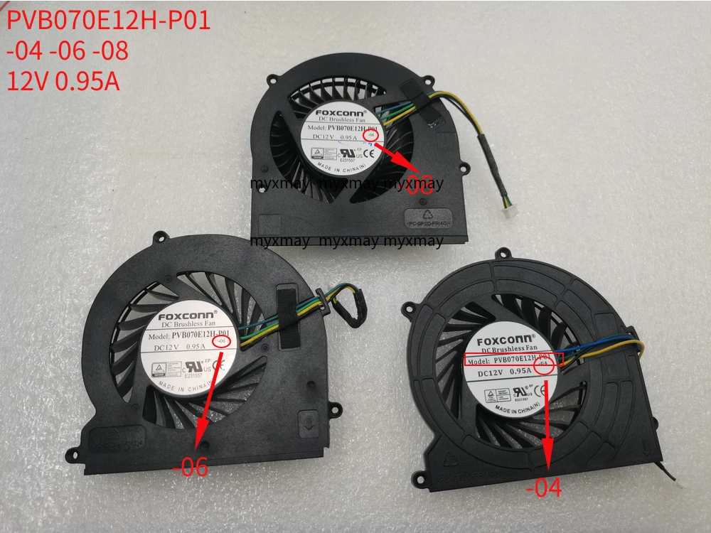 Cooling Fan for Lenovo ThinkCentre Tiny5 Tiny6 M70 M90 P340 P350 M920q M720q Desktop 01MN633 PVB070E12H-P01 DC12V 0.95A
Cooling Fan for Lenovo ThinkCentre Tiny5 Tiny6 M70 M90 P340 P350 M920q M720q Desktop 01MN633 PVB070E12H-P01 DC12V 0.95A