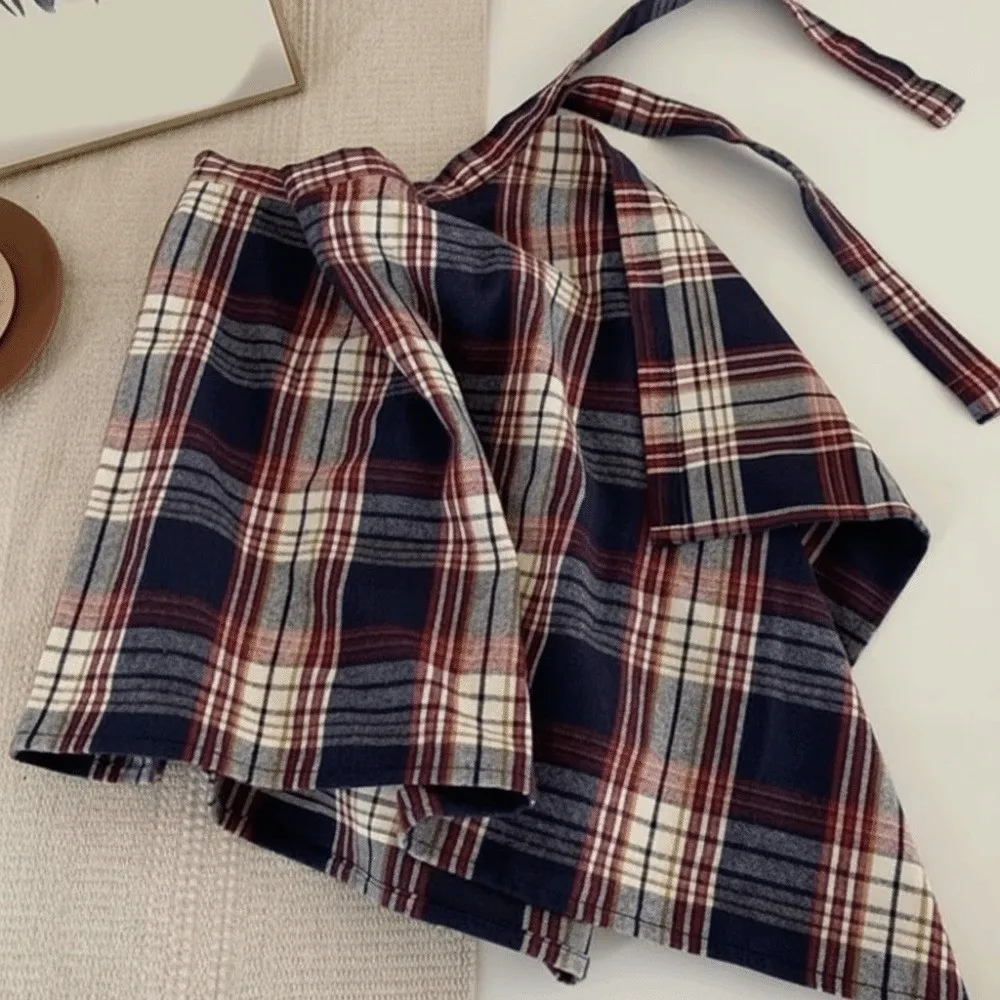 Versatile Irregular Plaid Skirt Hip-hop Underskirt Grid Wrap Skirt Vintage Lace Up Waist Seal Skirt Street Snap
Versatile Irregular Plaid Skirt Hip-hop Underskirt Grid Wrap Skirt Vintage Lace Up Waist Seal Skirt Street Snap