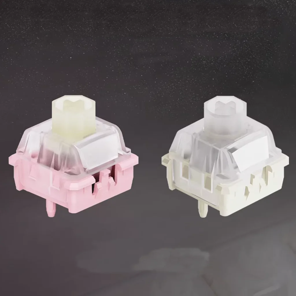 Wuque Studio WS Flux Pink Magnetic Switch RGB Hall Effect Magnetic Keybaord Switches Deep Clacky Sound 35 gf Fast Trigger Gaming
Wuque Studio WS Flux Pink Magnetic Switch RGB Hall Effect Magnetic Keybaord Switches Deep Clacky Sound 35 gf Fast Trigger Gaming