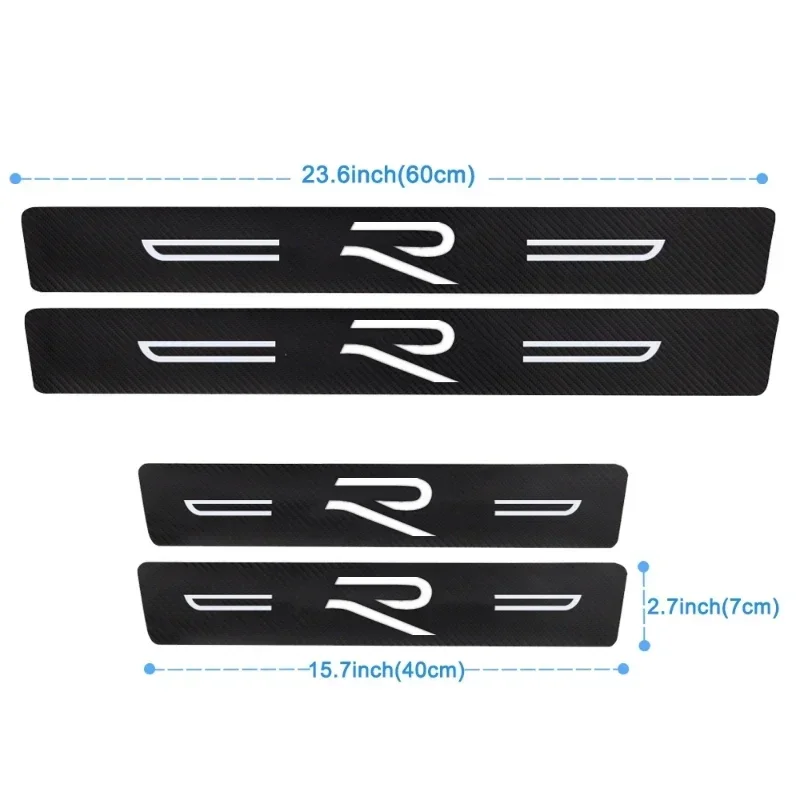 Cup Holders Car Rear Trunk Threshold Stickers Door Sill Protector Decals For Volkswagen R Rline Badge TIGUAN MK5 MK6 BORA GOLF P
Cup Holders Car Rear Trunk Threshold Stickers Door Sill Protector Decals For Volkswagen R Rline Badge TIGUAN MK5 MK6 BORA GOLF P
