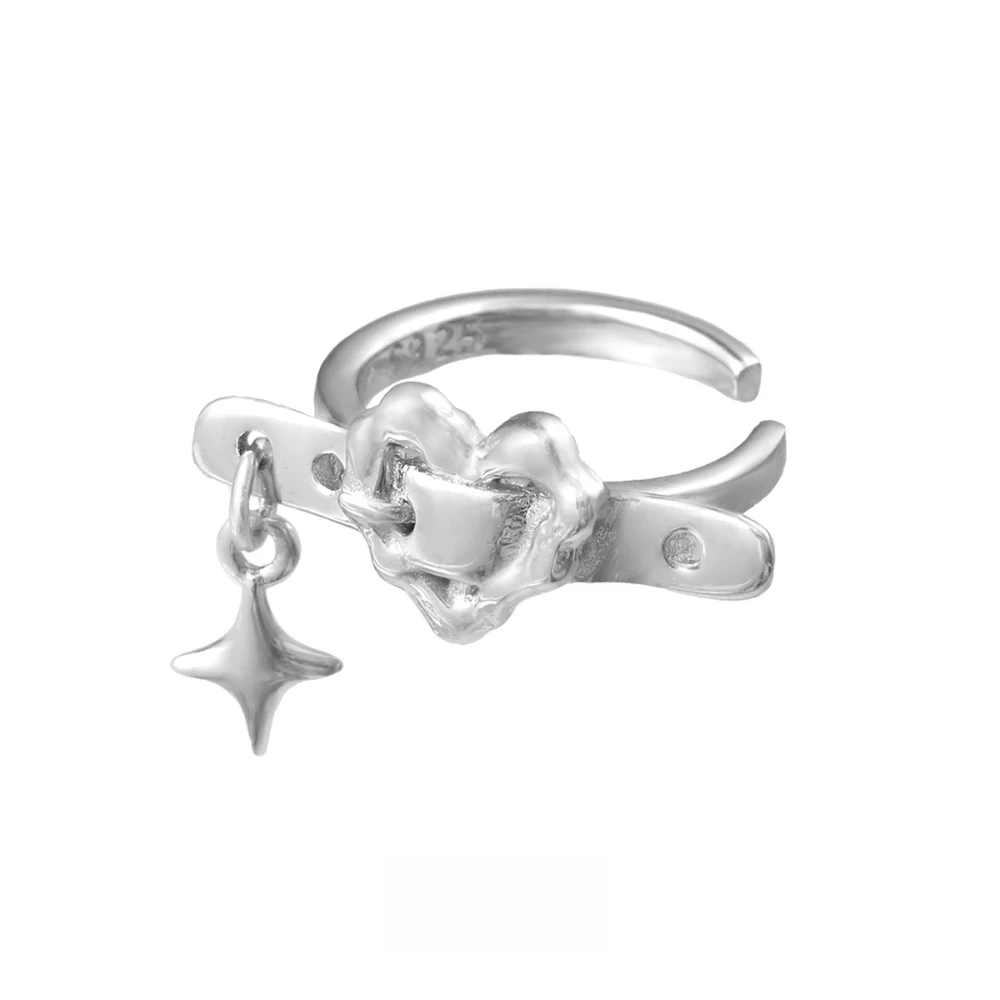 Love Metal Buckle Earring S925 Sterling Silver Clip Earrings Niche Original Design Ins Style Women's Fashion Jewelry Wholesale
Love Metal Buckle Earring S925 Sterling Silver Clip Earrings Niche Original Design Ins Style Women's Fashion Jewelry Wholesale