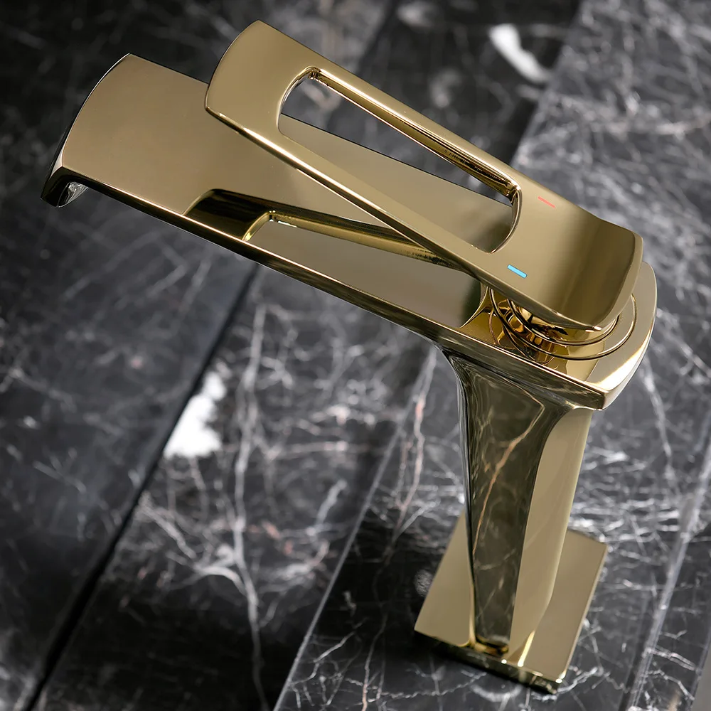 Luxury Gold Bathroom Faucet Deck Mounted Hot And Cold Mixer Tap Black Chrome Single Handle Brass Tap Bathroom Crane Faucet
Luxury Gold Bathroom Faucet Deck Mounted Hot And Cold Mixer Tap Black Chrome Single Handle Brass Tap Bathroom Crane Faucet