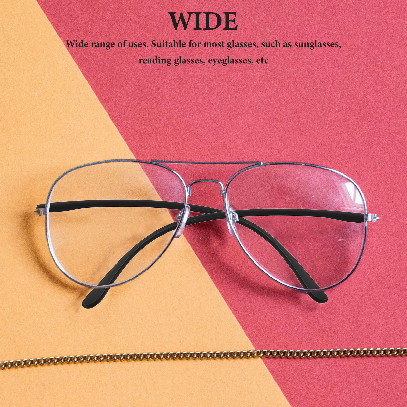 1 Pair Eyeglasses Legs Bracket Replacement Arms Glasses Arm Legs Nonslip Lightweight Accessories Glasses Repair
1 Pair Eyeglasses Legs Bracket Replacement Arms Glasses Arm Legs Nonslip Lightweight Accessories Glasses Repair