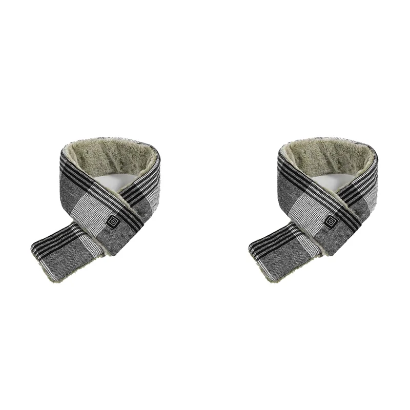 2 шарфа с подогревом и 3 уровнями нагрева, перезаряжаемый шарф с USB-подогревом, теплый зимний шарф для мужчин и женщин, темно-серый
2 шарфа с подогревом и 3 уровнями нагрева, перезаряжаемый шарф с USB-подогревом, теплый зимний шарф для мужчин и женщин, темно-серый