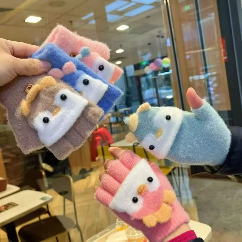 Christmas Penguin Winter Children's Gloves Cute Finger Baby Warm Half Finger Flip Cover for Boys Girls Mittens Gloves 2-6Years
Christmas Penguin Winter Children's Gloves Cute Finger Baby Warm Half Finger Flip Cover for Boys Girls Mittens Gloves 2-6Years