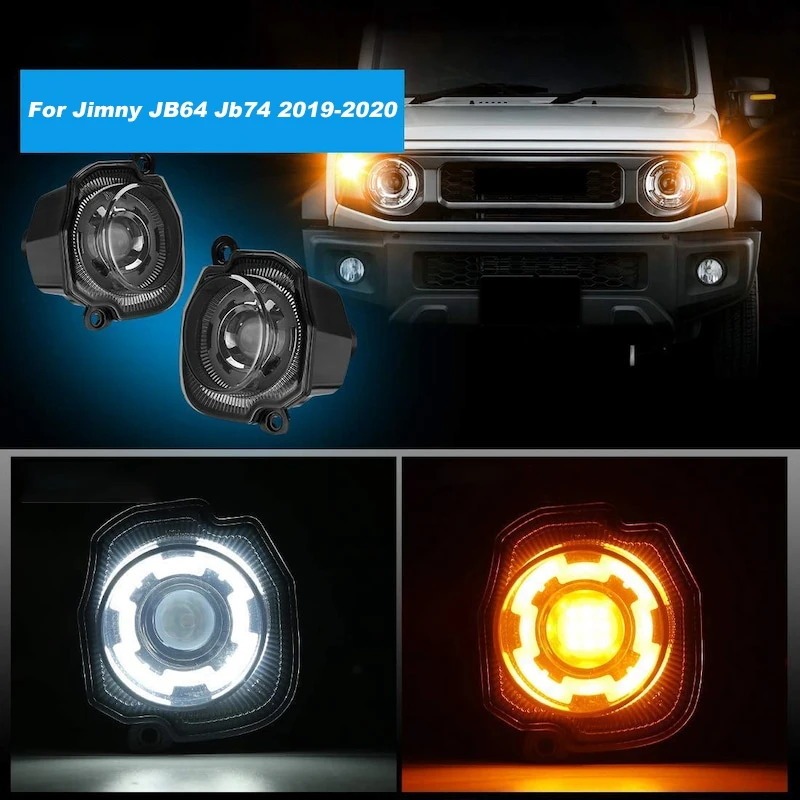 For Suzuki Jimny JB64 Jb74 2019 2020 LED Turn Signal Light Fog Light Amber White Head Daytime Running Light
For Suzuki Jimny JB64 Jb74 2019 2020 LED Turn Signal Light Fog Light Amber White Head Daytime Running Light