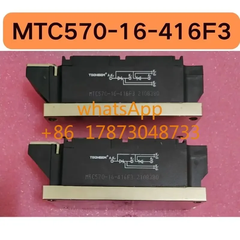 Функция б/у тиристорного модуля MTC570-16-416F3 не повреждена и протестирована в порядке.
Функция б/у тиристорного модуля MTC570-16-416F3 не повреждена и протестирована в порядке.