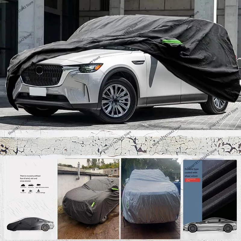Car Cover Waterproof All Weather Sun Protection Full Exterior Cover for Mazda CX-90 190T-PU with Reflective Strips
Car Cover Waterproof All Weather Sun Protection Full Exterior Cover for Mazda CX-90 190T-PU with Reflective Strips