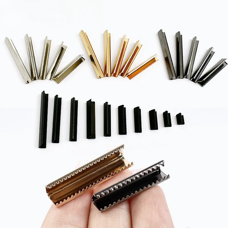 20Pcs Meetee 10-60mm Metal Tail Clip Buckle Suspender Strap Belt End Clips Wallet Leather Cord Stopper Clasp Accessories
20Pcs Meetee 10-60mm Metal Tail Clip Buckle Suspender Strap Belt End Clips Wallet Leather Cord Stopper Clasp Accessories