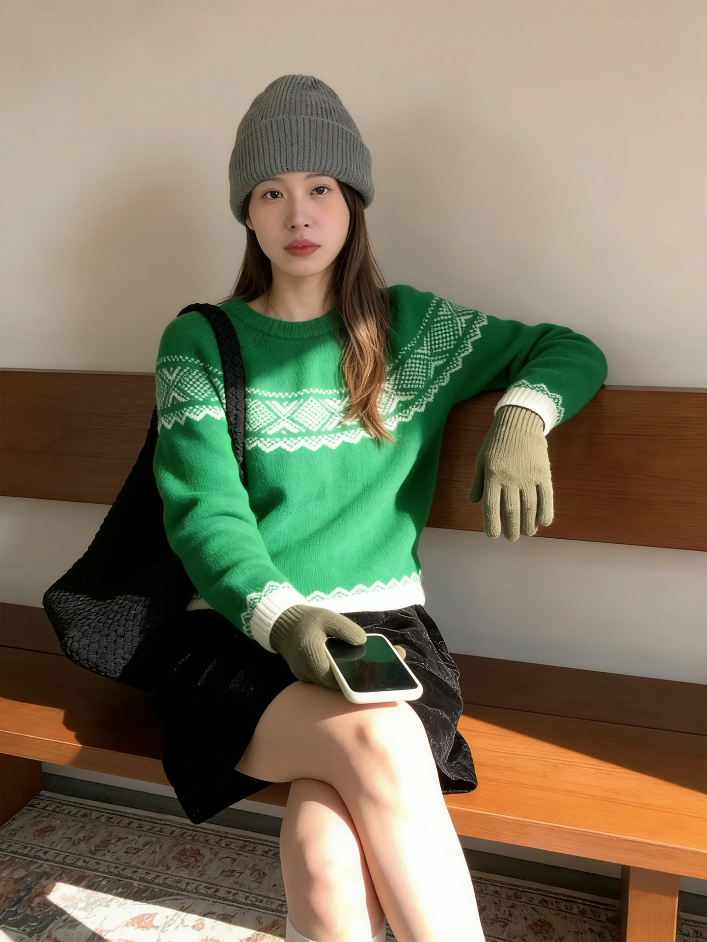 Retro Feel Knitted Sweater Women's Loose Fit round Ne Embroidered Color Blo Slimming Versatile Spring Autumn Top
Retro Feel Knitted Sweater Women's Loose Fit round Ne Embroidered Color Blo Slimming Versatile Spring Autumn Top