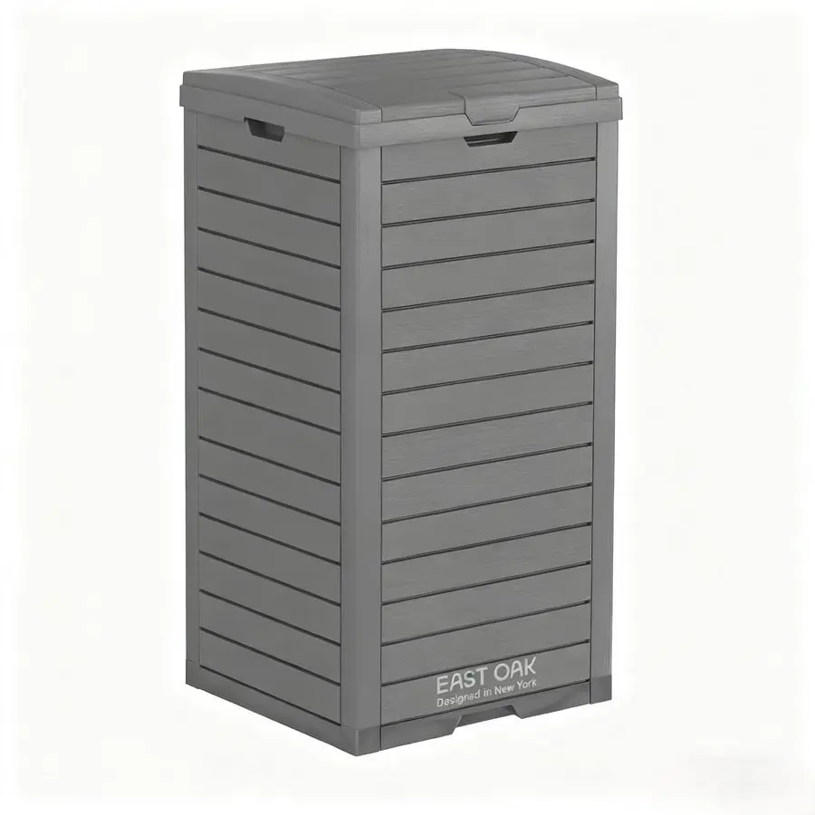 38 Gallon Outdoor Trash Can Waterproof Resin Garbage Can Featuring Tiered Lid amp Drip Tray Outside Trash Bin for Kitchen, Patio
38 Gallon Outdoor Trash Can Waterproof Resin Garbage Can Featuring Tiered Lid amp Drip Tray Outside Trash Bin for Kitchen, Patio