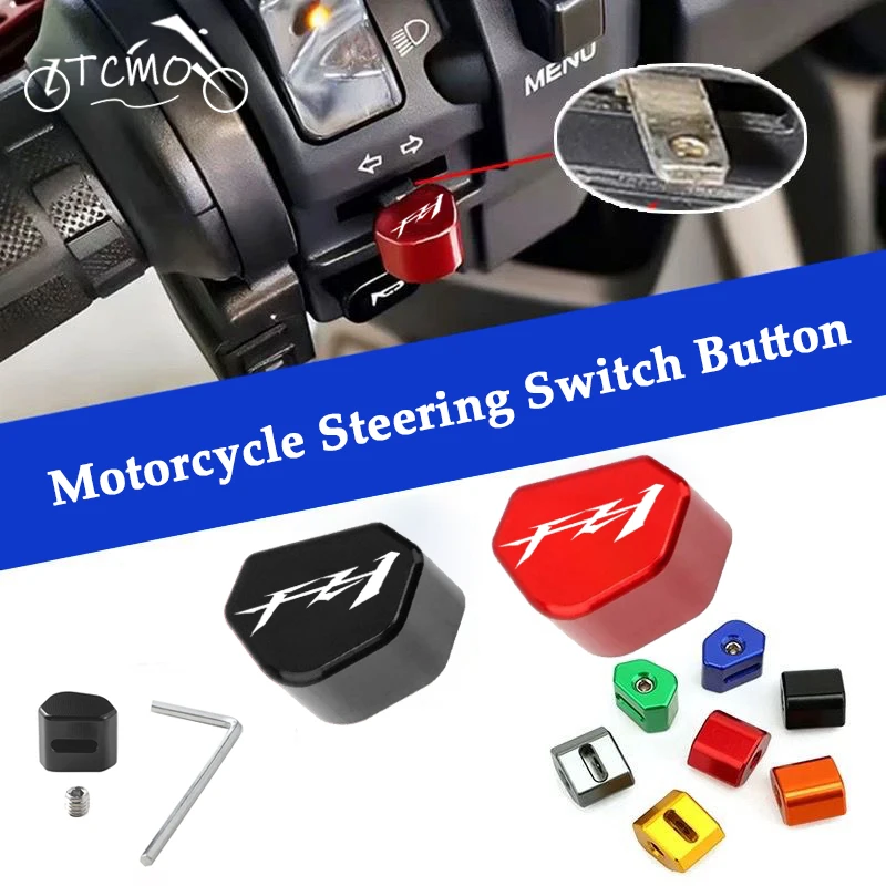 For YAMAHA FZ 1 FZ-1 FAZER FZ1N 2006-2025 CNC Aluminum Motorcycle Switch Button Turn Signal Switch Key Cap
For YAMAHA FZ 1 FZ-1 FAZER FZ1N 2006-2025 CNC Aluminum Motorcycle Switch Button Turn Signal Switch Key Cap