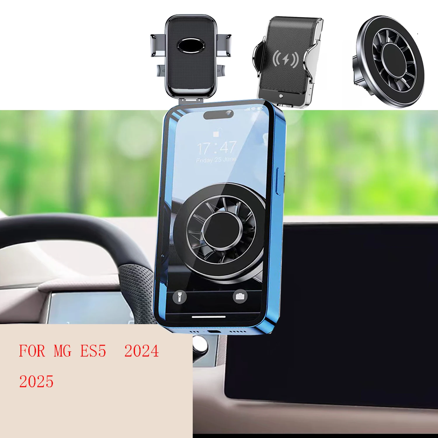 For MG ES5 2024 2025 Magnetic Car Phone Holder GPS Screen Fixed Fast Wireless Charging Mobile Phone Mount
For MG ES5 2024 2025 Magnetic Car Phone Holder GPS Screen Fixed Fast Wireless Charging Mobile Phone Mount
