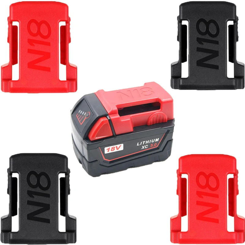 5PCS MWQ Battery Belt Buckle Battery Mount for Milwaukee 18V Li-Ion Batteries Portable Mounting Bracket 3 Screw Mounting Holes
5PCS MWQ Battery Belt Buckle Battery Mount for Milwaukee 18V Li-Ion Batteries Portable Mounting Bracket 3 Screw Mounting Holes
