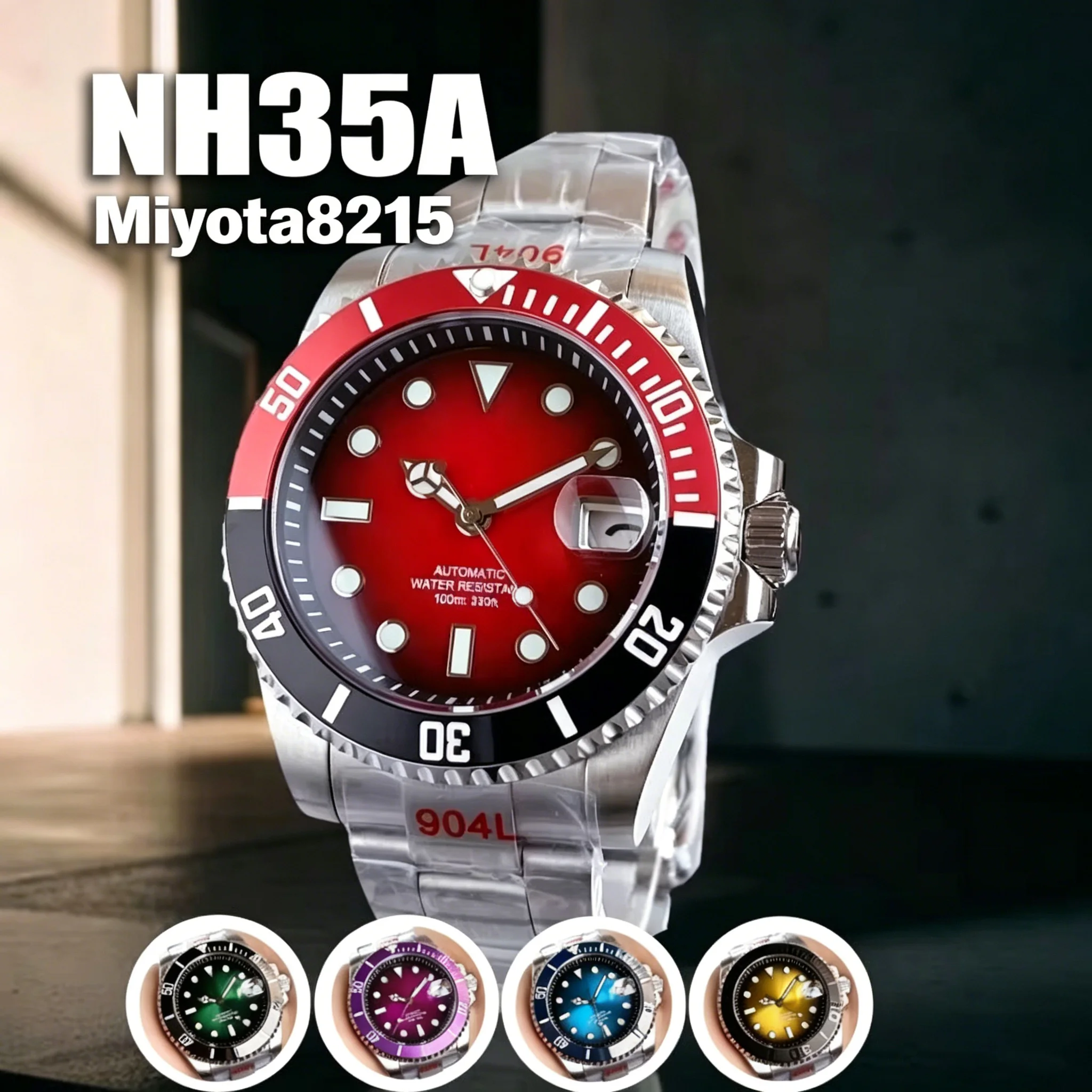 Tandorio Japan NH35A Diver Watch Mechanical Automatic Men's Watch Miyota8215 40mm 20ATM Waterproof Sapphire Sunburst Dial
Tandorio Japan NH35A Diver Watch Mechanical Automatic Men's Watch Miyota8215 40mm 20ATM Waterproof Sapphire Sunburst Dial