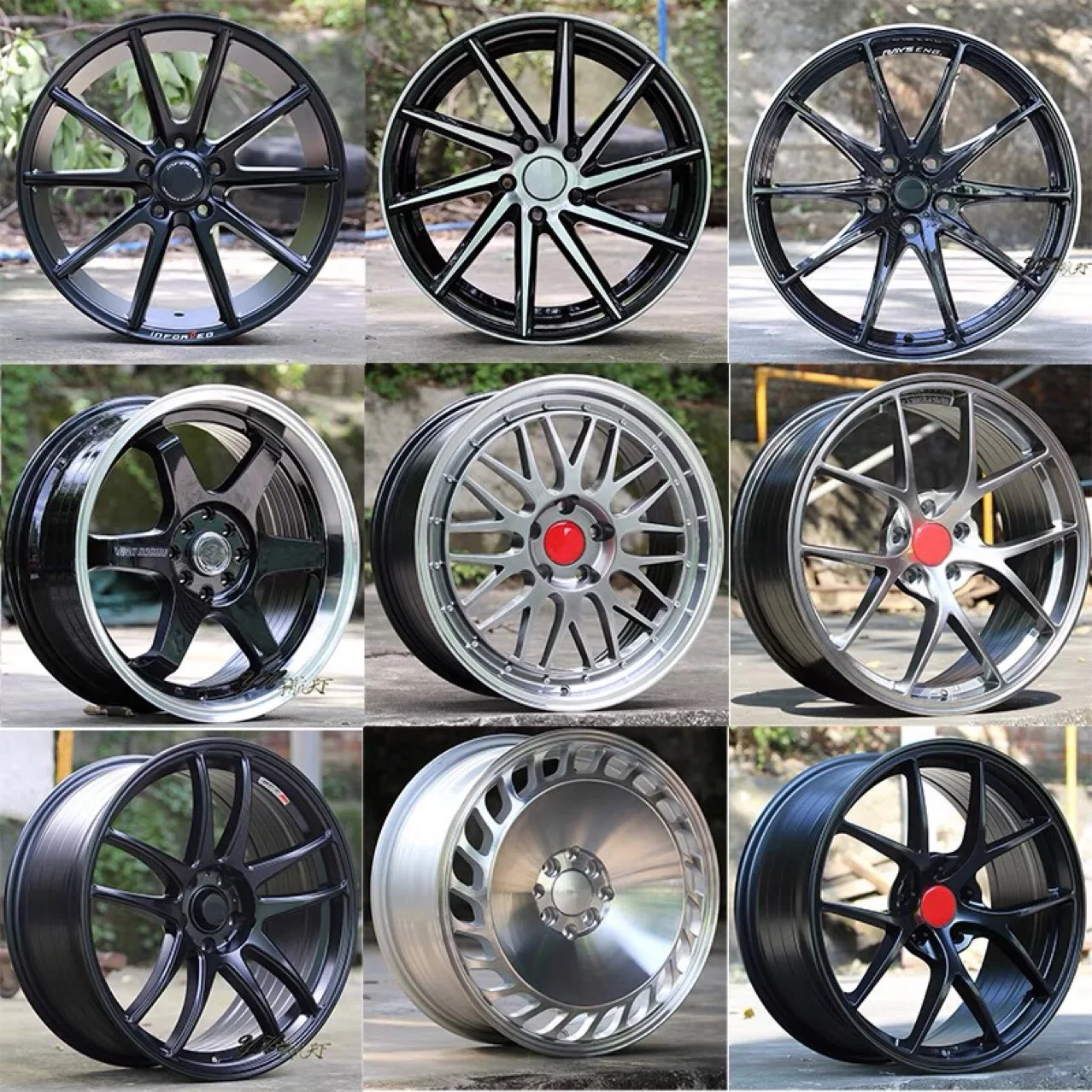 Spin-Formed Modified Aluminium Alloy Wheel Hubs 17 18 19 Inches For 3 Series Magotan Lingdu A4L Reiz Accord Angkesaila
Spin-Formed Modified Aluminium Alloy Wheel Hubs 17 18 19 Inches For 3 Series Magotan Lingdu A4L Reiz Accord Angkesaila