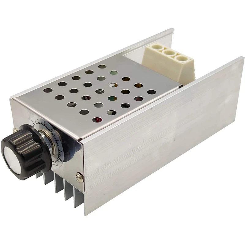10000W 25A Speed Controller High Power SCR Voltage Regulator Dimmer Switch Speed Temperature Control Thermostat AC 220V
10000W 25A Speed Controller High Power SCR Voltage Regulator Dimmer Switch Speed Temperature Control Thermostat AC 220V