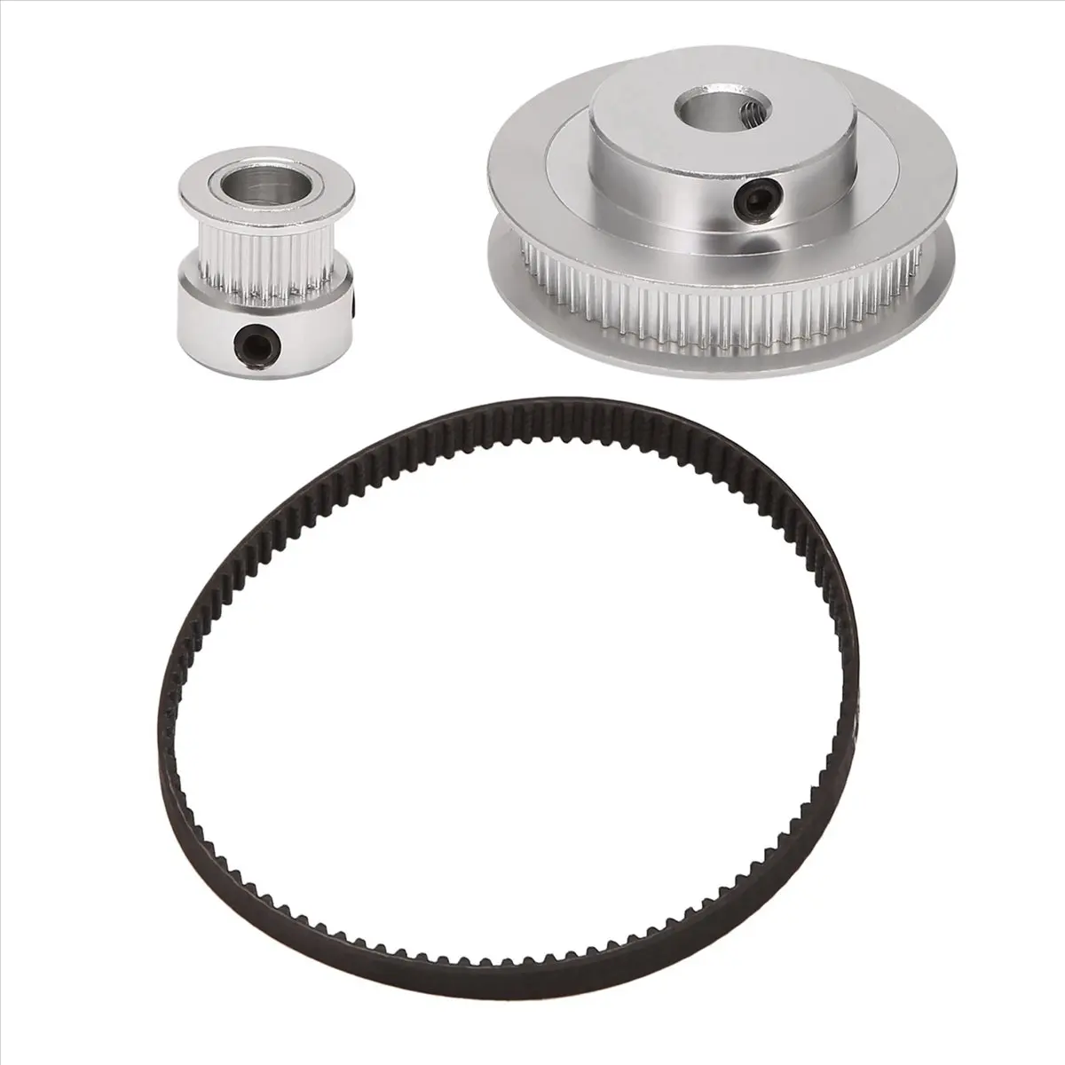 CLOS 2Gt Synchronous Wheel 1:3 Reduction Transmission Pulley Pulley Model Mechanical Belt for 3D Printer - 200X8X8Mm
CLOS 2Gt Synchronous Wheel 1:3 Reduction Transmission Pulley Pulley Model Mechanical Belt for 3D Printer - 200X8X8Mm