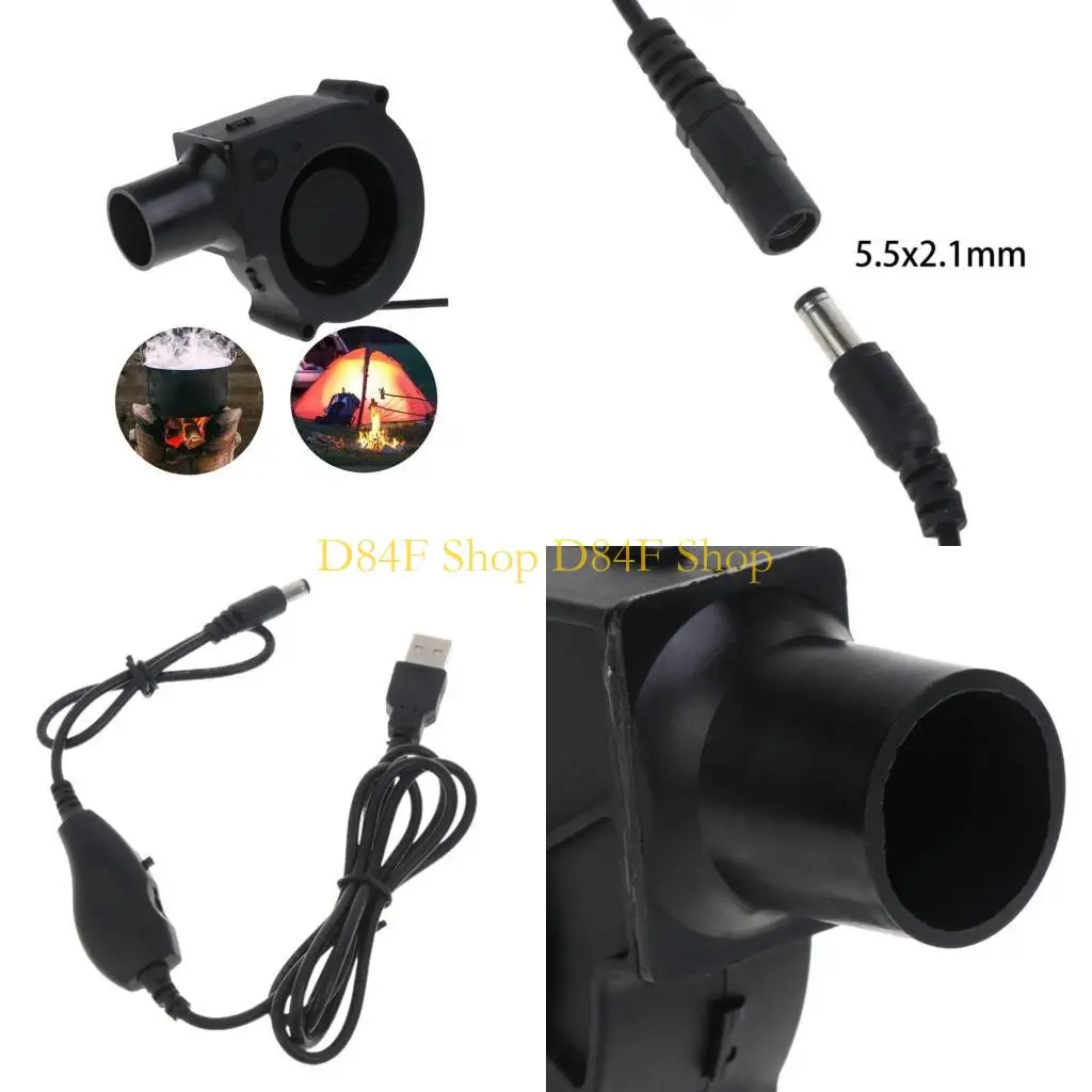 D84F BBQ Air Blower USB 5V 12 В 5,5x2,1 мм Портативный легкий электрический вентилятор -барбек
D84F BBQ Air Blower USB 5V 12 В 5,5x2,1 мм Портативный легкий электрический вентилятор -барбек
