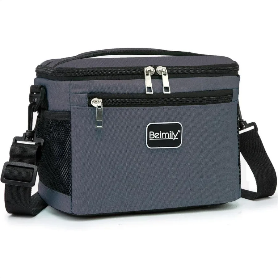 BEIMILY Lunch Box for Men WomenSmall Insulated Lunch Bag Reusable LunchBox for work Picnic Hiking Beach Leakproof Soft Cooler T
BEIMILY Lunch Box for Men WomenSmall Insulated Lunch Bag Reusable LunchBox for work Picnic Hiking Beach Leakproof Soft Cooler T