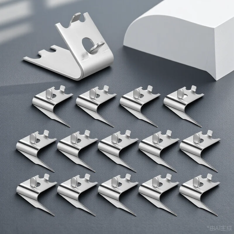 16Pcs 304 Stainless Steel Freezer Shelf Clips Heavy Duty Metal Support Buckles for Refrigerator Cooler Shelf Support Hooks
16Pcs 304 Stainless Steel Freezer Shelf Clips Heavy Duty Metal Support Buckles for Refrigerator Cooler Shelf Support Hooks