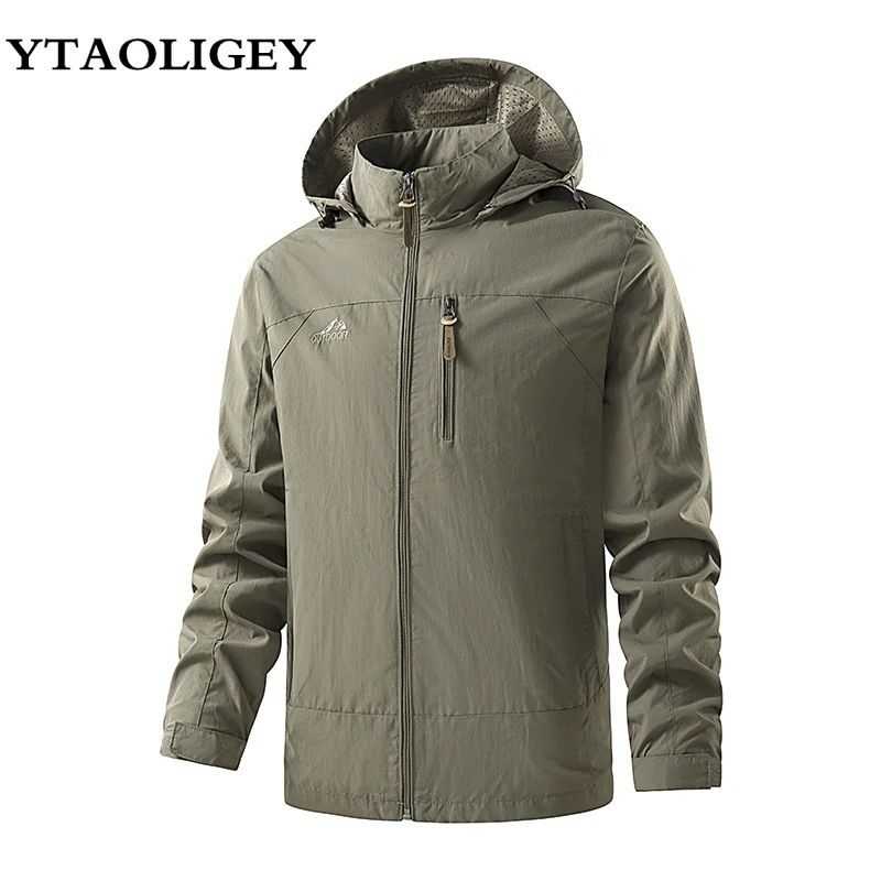 Men's 2025 Jackets Men Fashion Detachable Hoodie Windbreaker Waterproof Jacket Coat Zipper Military Casual Male Clothing M-5XL
Men's 2025 Jackets Men Fashion Detachable Hoodie Windbreaker Waterproof Jacket Coat Zipper Military Casual Male Clothing M-5XL