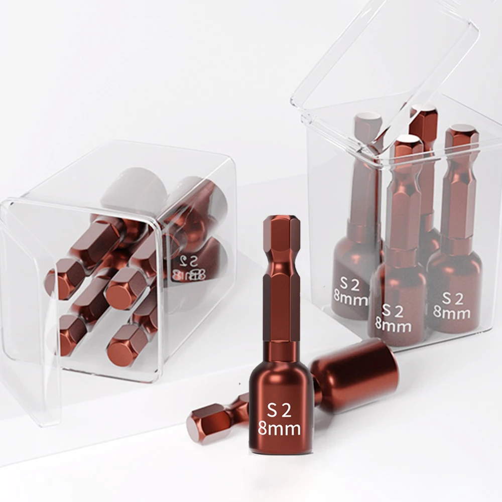 8mm Magnetic Nut Screwdriver Socket Bit Hex Shank Driver Adapter Socket Wrench Screwdrivers Electric Screwdrivers Pneumatic Dril
8mm Magnetic Nut Screwdriver Socket Bit Hex Shank Driver Adapter Socket Wrench Screwdrivers Electric Screwdrivers Pneumatic Dril