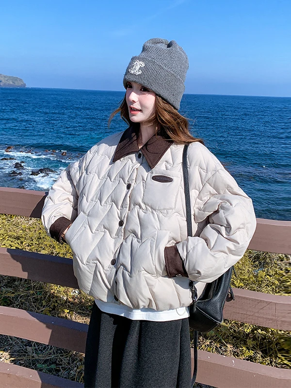 Color Blo Lightweight ort Women's down Jaet Faionable Design Winter Warm Outerwear Korean Sle Loose Fit White Du ...
Color Blo Lightweight ort Women's down Jaet Faionable Design Winter Warm Outerwear Korean Sle Loose Fit White Du ...