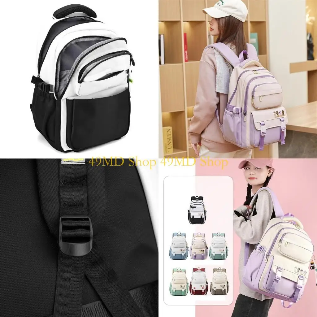 49MD Women Leisure Backpack Girls Backpack Large Capacity Backpack Student School Bag
49MD Women Leisure Backpack Girls Backpack Large Capacity Backpack Student School Bag