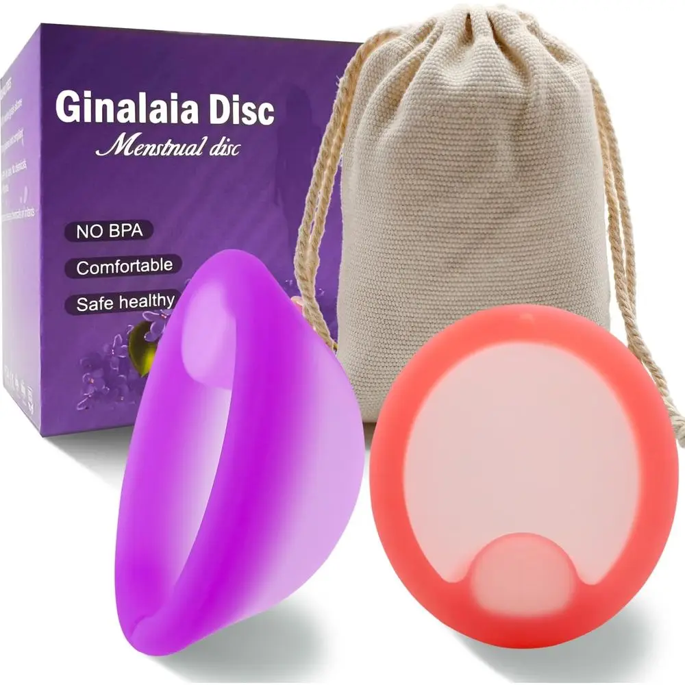 Reusable Silicone Menstrual Disc, Flexible, Long-Wear, Washable Period Disc for Women, Suitable for 12 Hours, Easy Removal Notch
Reusable Silicone Menstrual Disc, Flexible, Long-Wear, Washable Period Disc for Women, Suitable for 12 Hours, Easy Removal Notch
