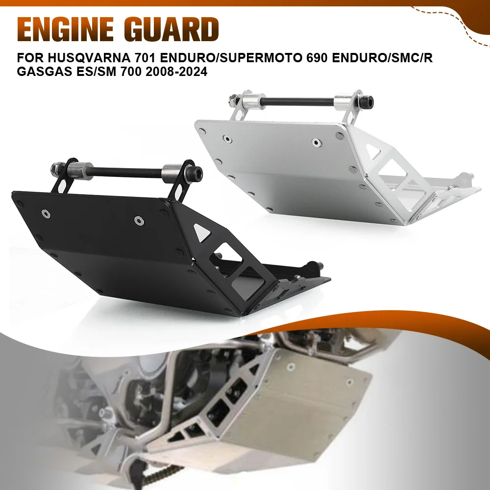 For Husqvarna 701 Enduro/Supermoto 690 Motorcycle Engine Guard Enduro/SMC/R GASGAS ES/SM 700 2008-2024 Bashplate Cover Crap Flap
For Husqvarna 701 Enduro/Supermoto 690 Motorcycle Engine Guard Enduro/SMC/R GASGAS ES/SM 700 2008-2024 Bashplate Cover Crap Flap