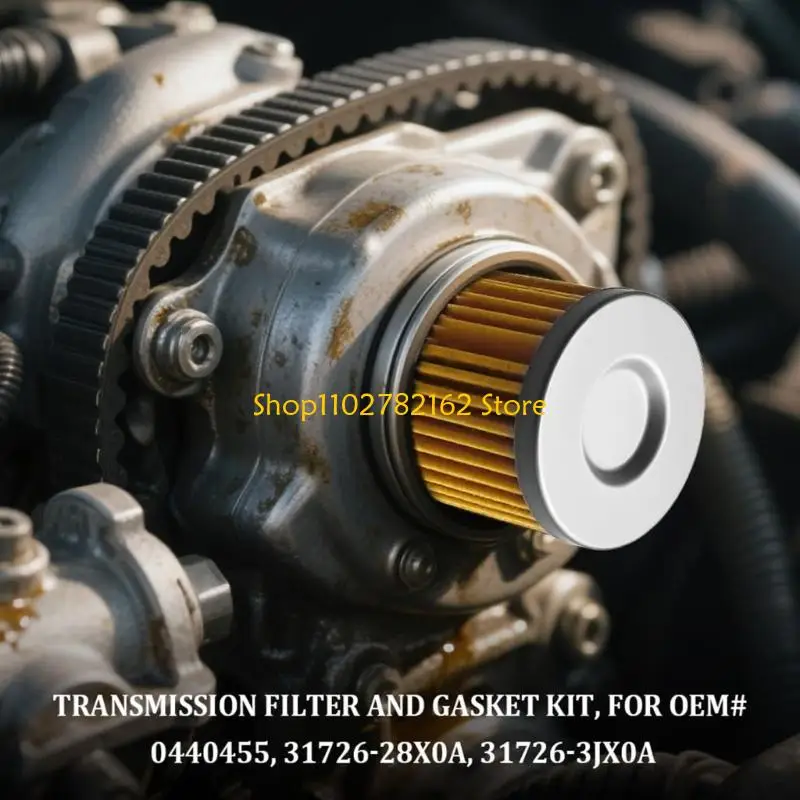 547B Transmission Oil Filter Replacement with High Temperature Gasket 31726-1XF00
547B Transmission Oil Filter Replacement with High Temperature Gasket 31726-1XF00