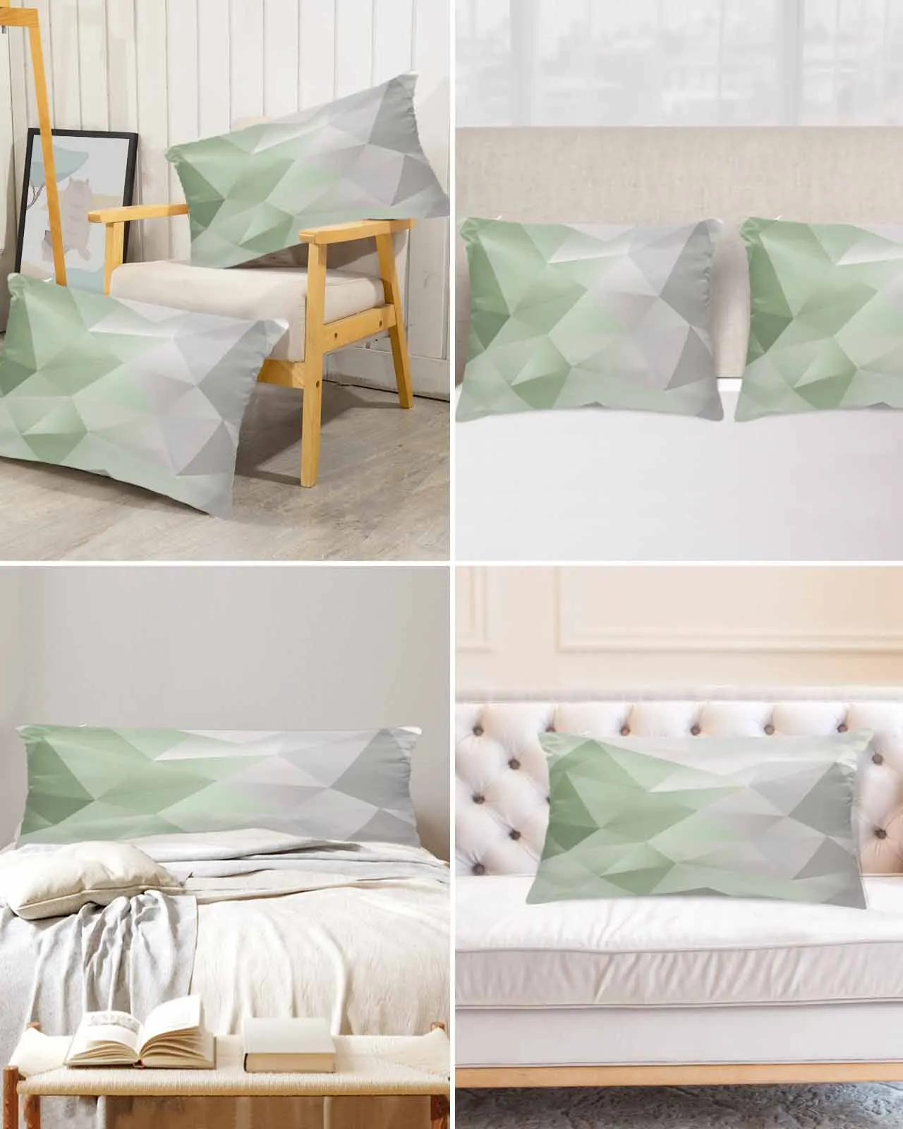 Abstract Gradient Sage Green Bed Satin Pillowcase 2pcs Sofa Pillow Cover Case Bedroom Satin Cushion Covers Home Decor
Abstract Gradient Sage Green Bed Satin Pillowcase 2pcs Sofa Pillow Cover Case Bedroom Satin Cushion Covers Home Decor