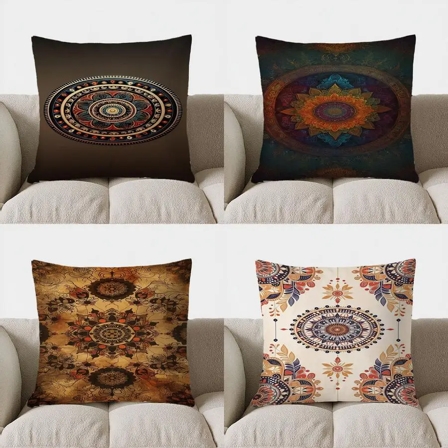 Home Decor Colorful Ethnic Pattern Pillow Pattern Cushion Cover Suitable for Sofa Bedroom Car Pillow Cover
Home Decor Colorful Ethnic Pattern Pillow Pattern Cushion Cover Suitable for Sofa Bedroom Car Pillow Cover