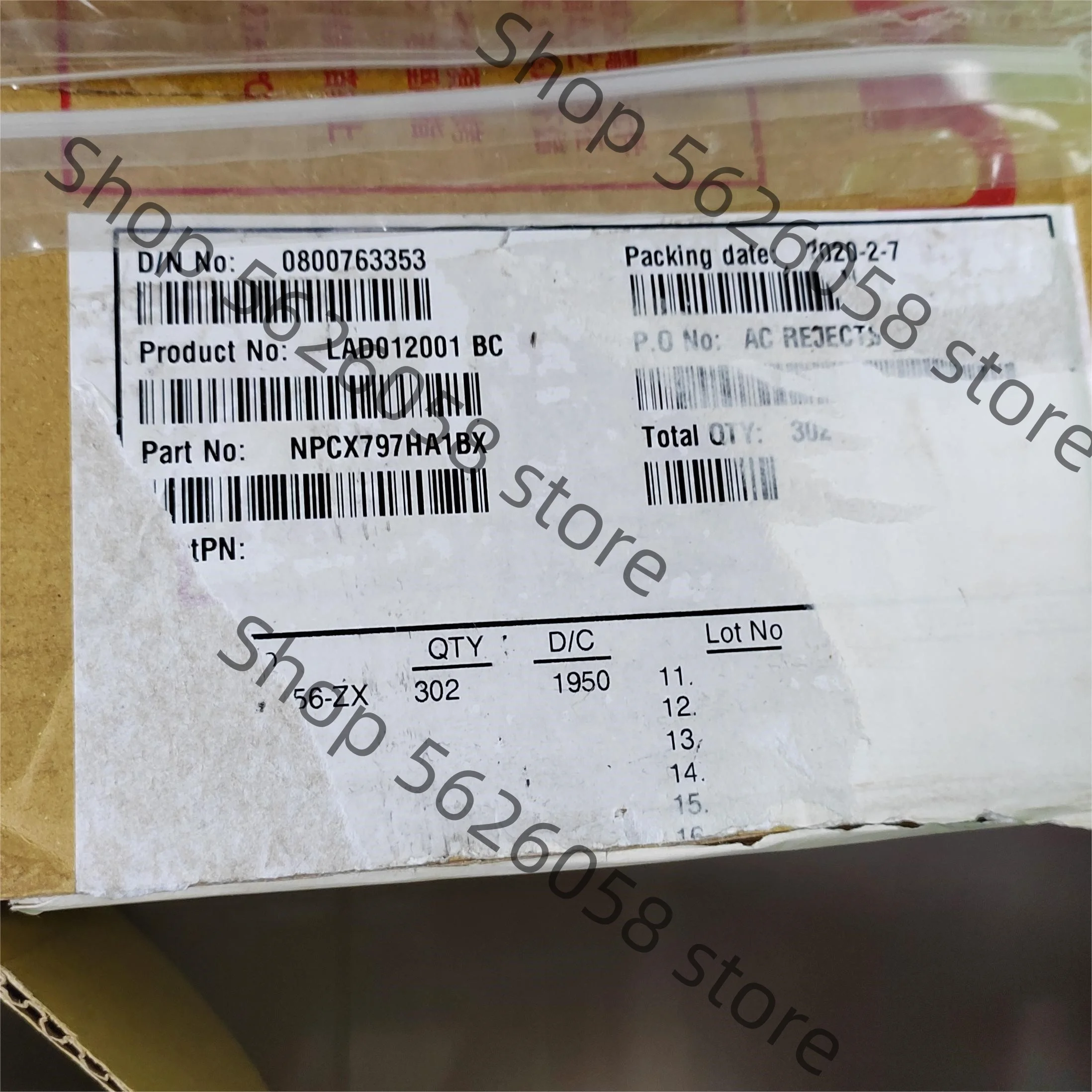 NPCX797HA1BX BGA оригинальное место 1 шт./лот
NPCX797HA1BX BGA оригинальное место 1 шт./лот