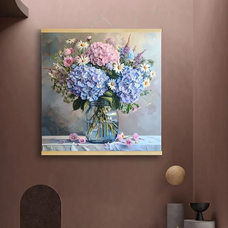 D-0007 Lavender Field Landscape Wall Art 
D-0007 Lavender Field Landscape Wall Art