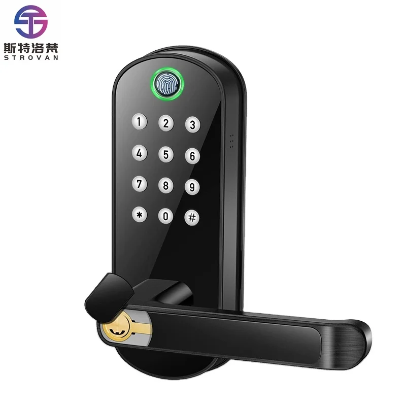Remote Control Door Lock Can Use Fingerprint Password Card Key Lock Smart Locks
Remote Control Door Lock Can Use Fingerprint Password Card Key Lock Smart Locks