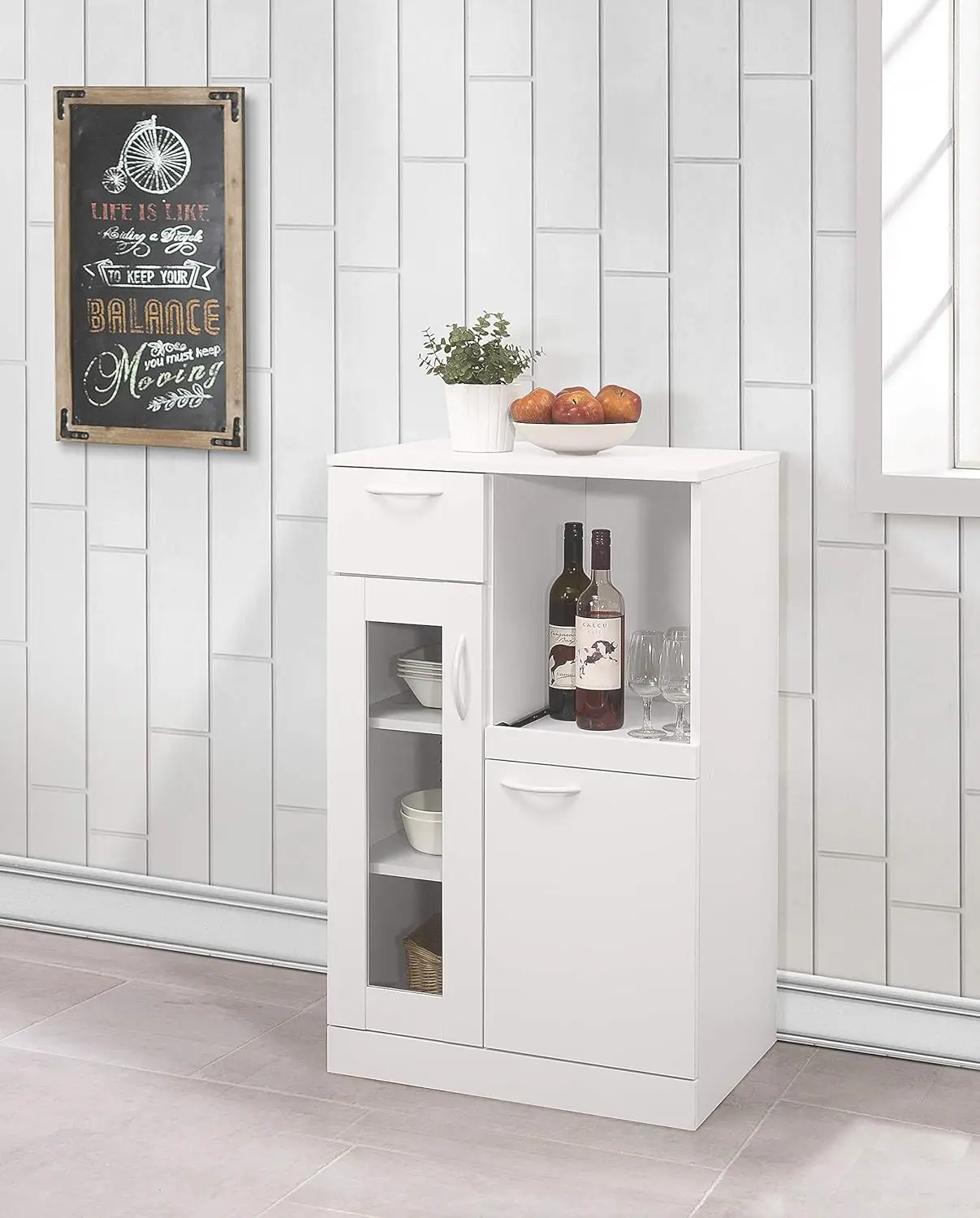 - Lewiston White Kitchen Cabinet, 1 Drawer 2 Doors & Shelves Closet organizer Bathroom tray Bathroom soap holder Acrylic shelf
- Lewiston White Kitchen Cabinet, 1 Drawer 2 Doors & Shelves Closet organizer Bathroom tray Bathroom soap holder Acrylic shelf