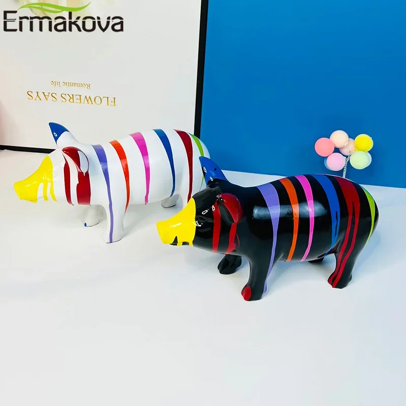 ERMAKOVA креативное милое граффити, украшение в виде свиньи, украшение для дома, гостиной, входа, красочные изделия из смолы, скульптура, статуя
ERMAKOVA креативное милое граффити, украшение в виде свиньи, украшение для дома, гостиной, входа, красочные изделия из смолы, скульптура, статуя