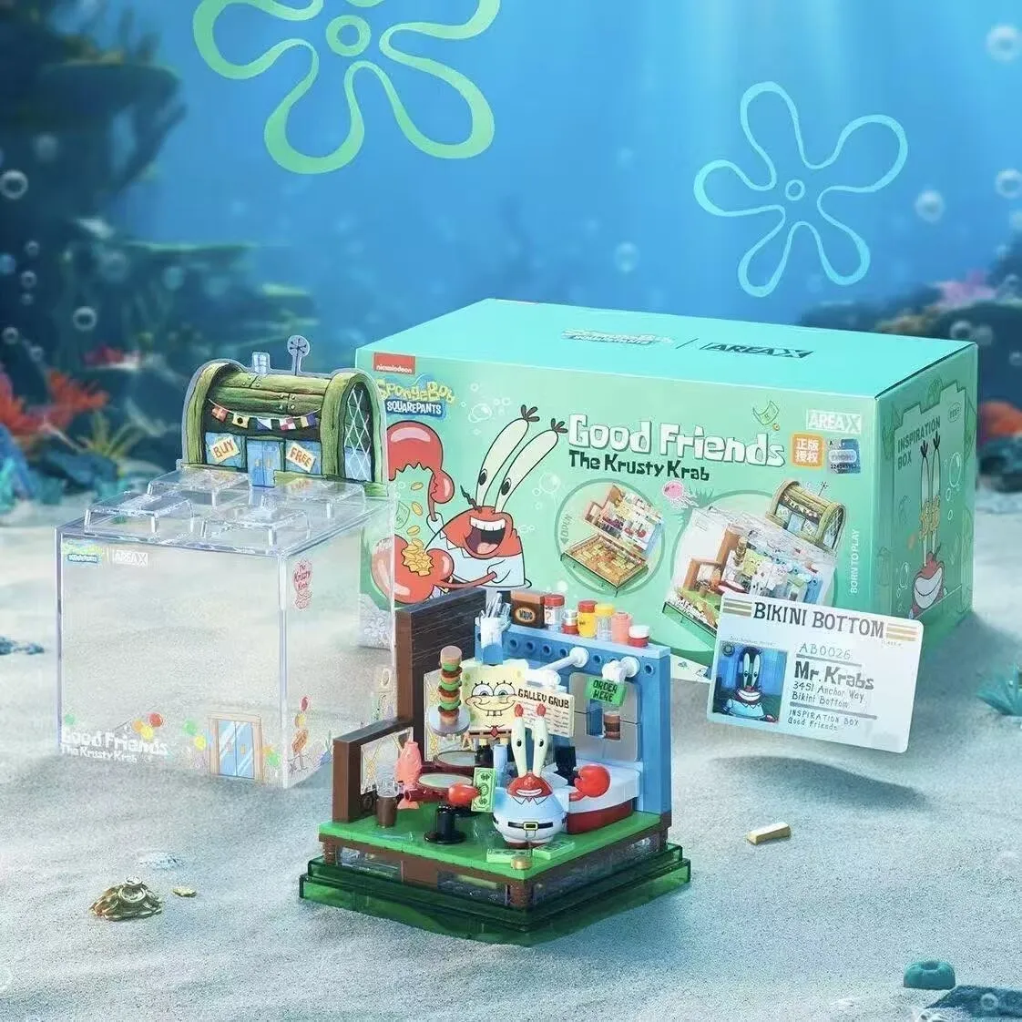 AREAX Brick Area Губка Боб Квадратные штаны Коробка Mr. Krabs Строительные блоки Коробка Головоломка Сборка Игрушка для мальчиков и девочек Подарок на день защиты детей
AREAX Brick Area Губка Боб Квадратные штаны Коробка Mr. Krabs Строительные блоки Коробка Головоломка Сборка Игрушка для мальчиков и девочек Подарок на день защиты детей